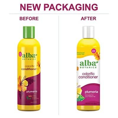 Alba Botanica Colorific Conditioner, Plumeria, 12 Oz - Image 3