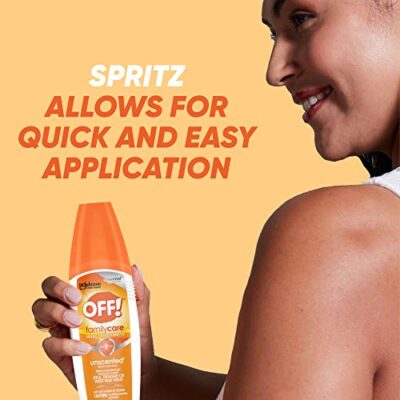 OFF! FamilyCare Insect & Mosquito Repellent Spritz, Unscented Bug spray with Aloe-Vera, 7% Deet, 6 oz (Pack of 12) - Image 6