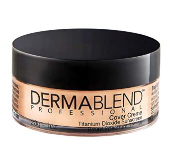 Dermablend Cover Creme High Coverage Foundation with SPF 30, 10N Warm Ivory, 1 Oz.