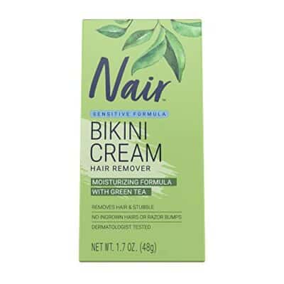 Nair Bikini Cream with Green Tea Sensitive Formula, 1.7 Ounce - Image 9