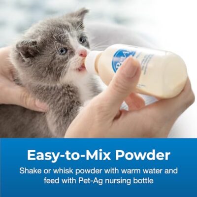 Pet-Ag KMR Kitten Milk Replacer Powder - 12 oz - Powdered Kitten Formula with Prebiotics, Probiotics & Vitamins for Kittens Newborn to Six Weeks Old - Easy to Digest - Image 4