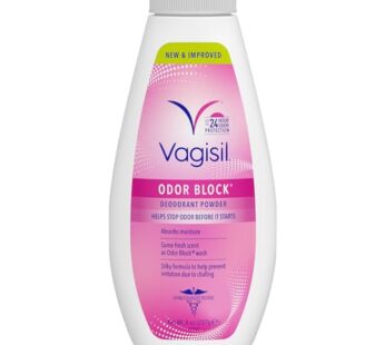 Vagisil Odor Block Deodorant Powder in 8 Ounce (Pack of 1)