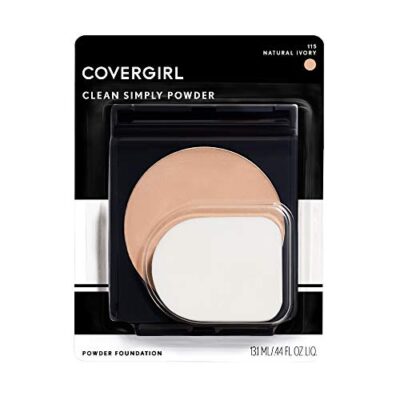 COVERGIRL Clean Simply Powder Foundation, Natural Ivory, 0.41 Fl Oz (Pack of 1) - Image 3