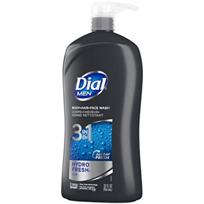 Dial Men 3in1 Body, Hair and Face Wash, Hydro Fresh, 32 fl oz - Image 6