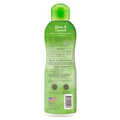 TropiClean Lime & Coconut Deshedding Dog Shampoo for Shedding Control | Natural Pet Shampoo Derived from Natural Ingredients | Cat Friendly | Made in the USA | 20 oz. - Image 8