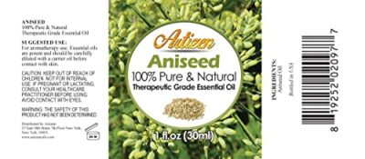 Artizen 30ml Oils - Aniseed Essential Oil - 1 Fluid Ounce - Image 2