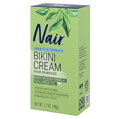 Nair Bikini Cream with Green Tea Sensitive Formula, 1.7 Ounce - Image 12