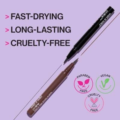wet n wild MegaLiner Liquid Eyeliner - Black (packaging) - Image 6