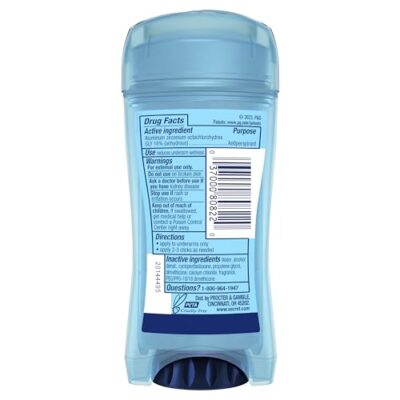Secret Outlast Antiperspirant and Deodorant for Women, Clear Gel, Completely Clean Scent, 2.6 Ounce - Image 9