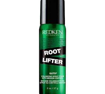 Redken Root Lifter Volumizing Spray Foam | For All Hair Types | Provides Body, Volume & Anti-Frizz Protection | Medium Control | 2 Oz