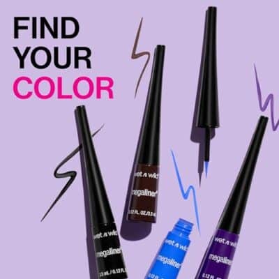 wet n wild MegaLiner Liquid Eyeliner - Black (packaging) - Image 8