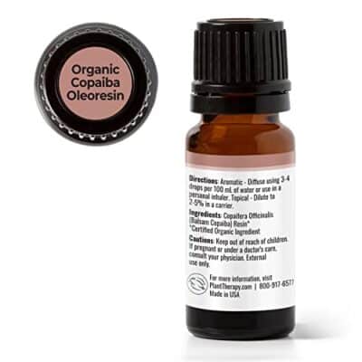 Plant Therapy Copaiba Oleoresin Organic Essential Oil 100% Pure, Undiluted, Natural Aromatherapy for Diffuser & Skin, Therapeutic Grade 10 mL (1/3 oz) Organic Copaiba Oil for Calming, Massage, Candles - Image 7