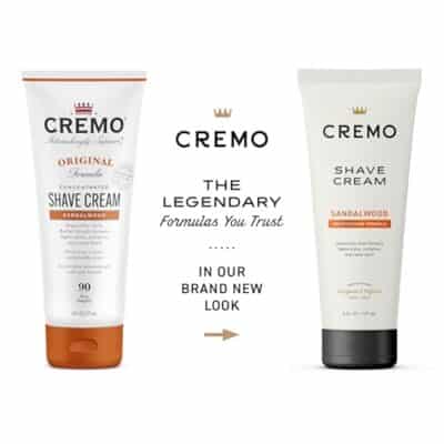 Cremo Barber Grade Sandalwood Shave Cream, Astonishingly Superior Ultra-Slick Shaving Cream for Men, Fights Nicks, Cuts and Razor Burn, 6 Fl Oz (Packaging May Vary) - Image 2