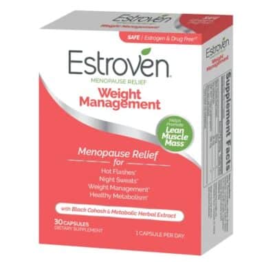 Estroven Weight Management for Menopause Relief - 30 Ct. - Clinically Proven Ingredients Help Manage Weight, Provide Night Sweats & Hot Flash Relief - Drug-Free & Gluten-Free Caplets - Image 11