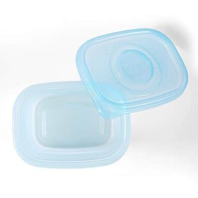 Gladware Freezerware Food Storage Containers | Small Food Storage Containers, Small Containers in Rectangle Shape Hold up to 24 Ounces of Food, 4 Count Set - Image 6