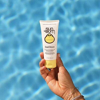 Sun Bum Cool Down Aloe Vera Lotion - Vegan After Sun Care with Cocoa Butter to Soothe and Hydrate Sunburn- 3 oz - Image 4