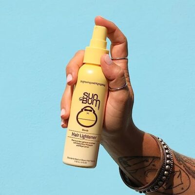 Sun Bum Blonde Formula Hair Lightener, 4 oz Spray Bottle, 1 Count, Blonde. For Blonde to Medium Brown Hair Types - Image 4