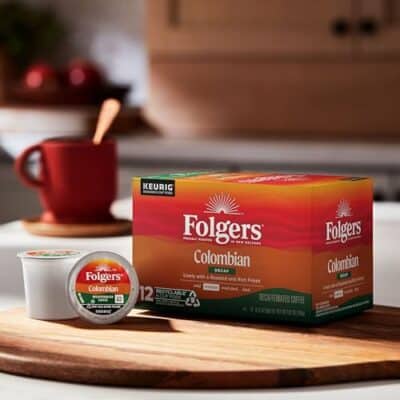 Folgers Colombian Decaf Medium Roast Coffee, 72 Keurig K-Cup Pods - Image 5