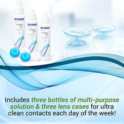 Menicon Unique pH Multi-Purpose Solution with RGP Lens Case, 4 Fl Oz (Pack of 3) - Image 4