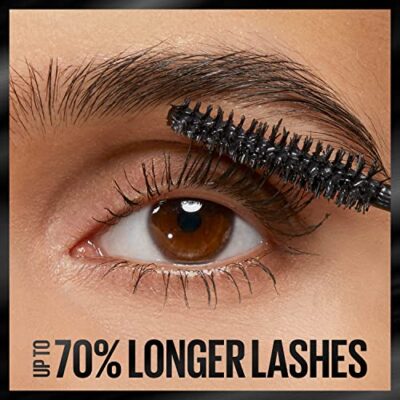 Maybelline Lash Stiletto Ultimate Length Washable Mascara, Very Black, 1 Count - Image 3