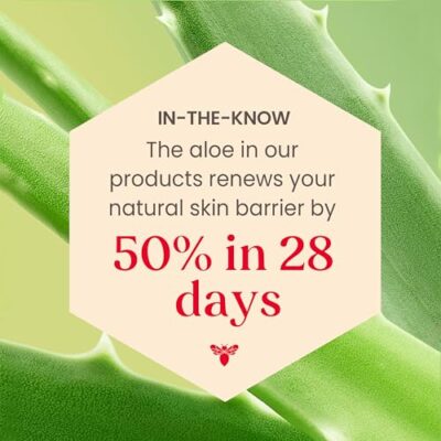 Burt's Bees Gentle Cream Cleanser with Aloe for Sensitive Skin, 98.9% Natural Origin, 6 Ounces - Image 8