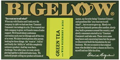 Bigelow Tea Green Tea with Blueberry, 20 ct - Image 6
