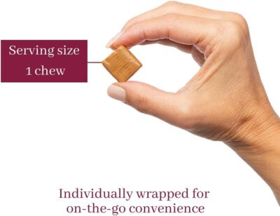 Bariatric Advantage Calcium Citrate Chewy Bites 500mg - For Bariatric Surgery Patients - Vitamin D3 - Sugar-Free Chewable Calcium Supplement - Bariatric Calcium Chews - Peanut Butter Chocolate - 90 Ct - Image 4