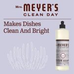 MRS. MEYER'S CLEAN DAY Liquid Dish Soap, Biodegradable Formula, Lavender, 16 fl. oz - Pack of 3 - Image 4