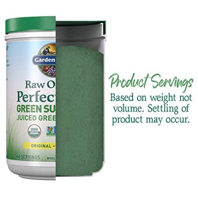 Garden of Life Super Greens Powder Smoothie & Mix, Probiotics & Digestive Enzymes for Digestive Health, Organic Superfoods Nutrition Fruit and Vegetables for Women & Men Energy, Original, 60 Servings - Image 4