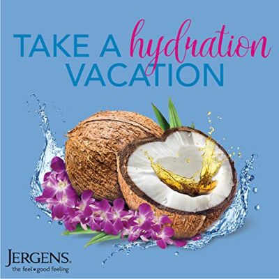 Jergens Wet Skin Body Lotion with Coconut Oil, In Shower Lotion for Dry Skin, Fast-Absorbing, Non-Sticky, Dermatologist Tested, 10 Ounce - Image 3