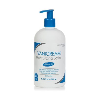 Vanicream Moisturizing Lotion with Pump Dispenser - 16 fl oz (1 lb) ? Formulated Without Common Irritants for Those with Sensitive Skin