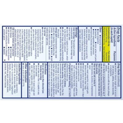 Mucinex Sinus Max Severe Congestion & Pain Relief, Maximum Strength Nasal & Sinus Relief, Decongestant for Adults, Acetaminophen Pain Reliever, Guaifenesin Expectorant and Mucus Removal, 20 Caplets - Image 10