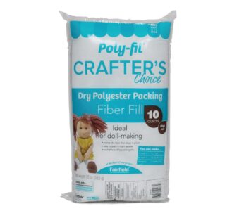 Fairfield Poly-Fil Crafter?s Choice Packaging Fiber, 10 Ounce (Pack of 1), Blue