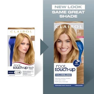 Clairol Root Touch-Up by Nice'n Easy Permanent Hair Dye, 7 Dark Blonde Hair Color, Pack of 1 - Image 3