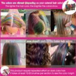 New Hair Chalk Comb Temporary Hair Color Dye for Girls Kids, Washable Hair Chalk for Girls Age 4 5 6 7 8 9 10-12 Birthday Christmas Cosplay Hair DIY Party - Image 5