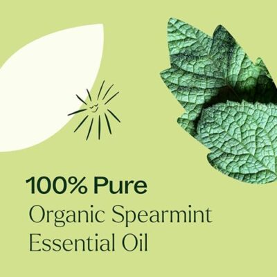 Plant Therapy USDA Certified Organic Spearmint Essential Oil 10 mL (1/3 oz) 100% Pure, Undiluted, Therapeutic Grade - Image 6