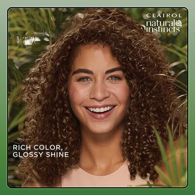 Clairol Natural Instincts Demi-Permanent Hair Dye, 6BZ Light Caramel Brown Hair Color, Pack of 3 - Image 11