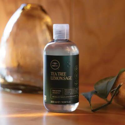 Tea Tree Lemon Sage Thickening Shampoo, Builds Body + Boosts Volume, For Fine Hair, 2.5 fl. oz. - Image 6