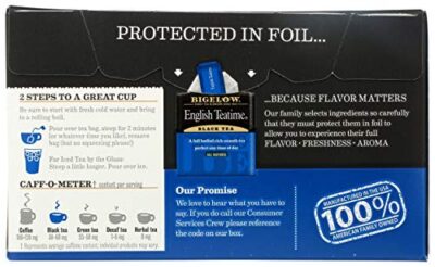 Bigelow, English Time Tea (Caffeinated), 20 Count - Image 3