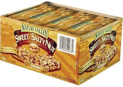 Nature Valley Granola Bars, Sweet And Salty Nut Peanut Cereal, 1.2 Oz Bar, 16/box - Image 3