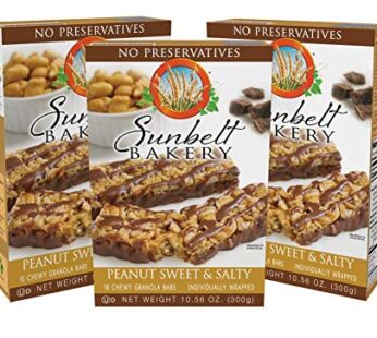 Sunbelt Bakery Peanut Sweet & Salty Chewy Granola Bars, 30 Count