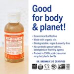 Dr. Bronner's - Pure-Castile Liquid Soap (Tea Tree, 2 ounce) - Made with Organic Oils, 18-in-1 Uses: Acne-Prone Skin, Dandruff, Laundry, Pets and Dishes, Concentrated, Vegan, Non-GMO - Image 4