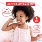 Jack N' Jill Natural Toddler Toothpaste for Baby, Kids and Infants 6 Months & Up, Fluoride Free Training Toothpaste for Toddlers 1-3, 40% Xylitol, BPA Free - Strawberry & Raspberry, 1.76 oz (2 Pack) - Image 2