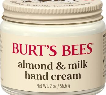 Burt’s Bees Almond & Milk Hand Cream, 2 Oz (Package May Vary)