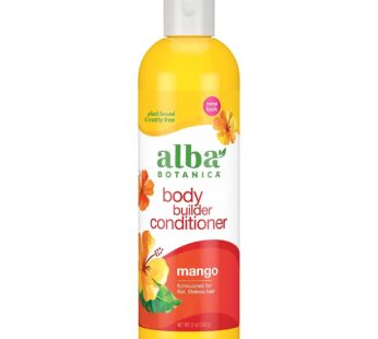 Alba Botanica Body Builder Conditioner, Mango, 12 Oz