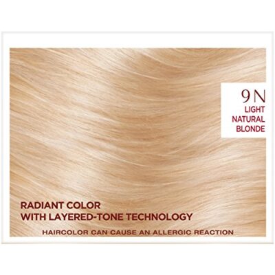 L'Oreal Paris Age Perfect Permanent Hair Color, 9N Light Natural Blonde, 1 kit - Image 5