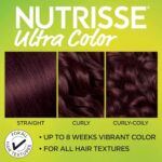 Garnier Hair Color Nutrisse Ultra Color Nourishing Creme, BR1 Deepest Intense Burgundy (Acai Berry) Red Permanent Hair Dye, 1 Count (Packaging May Vary) - Image 5