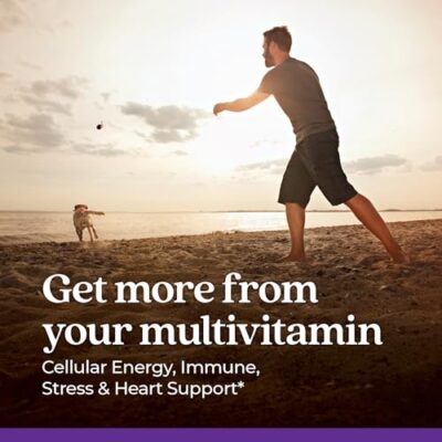 New Chapter Men's Multivitamin for Immune, Stress, Heart + Energy Support with Fermented Nutrients - Every Man's One Daily, Made with Organic Vegetables & Herbs, Non-GMO, Gluten Free - 96 ct - Image 2