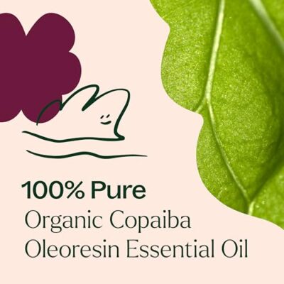 Plant Therapy Copaiba Oleoresin Organic Essential Oil 100% Pure, Undiluted, Natural Aromatherapy for Diffuser & Skin, Therapeutic Grade 10 mL (1/3 oz) Organic Copaiba Oil for Calming, Massage, Candles - Image 6