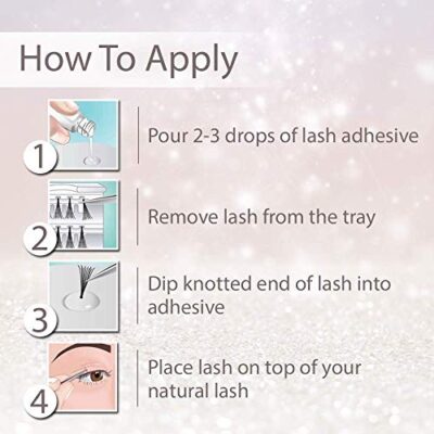 Ardell LashTite Lash Adhesive Dark for Individual Lashes, 0.75 oz - Image 4